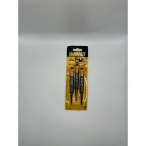 DeWALT 3 Piece Nail Set DWHT58018 Bi-Material Grip 1/32 2/32 3/32 Inch Tips NEW